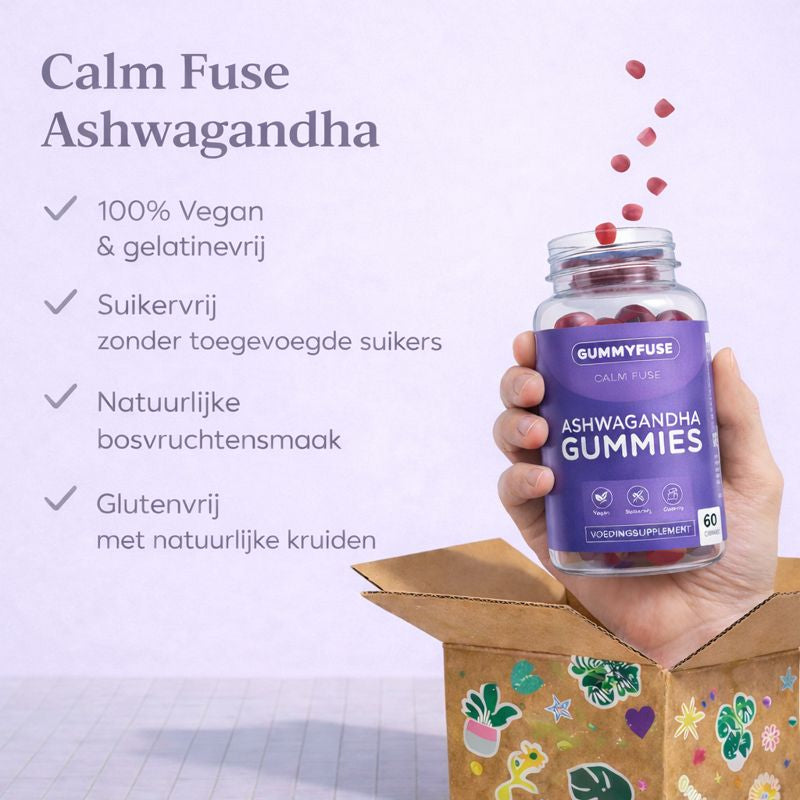 Calm Fuse Rust & Ontspanning Gummies