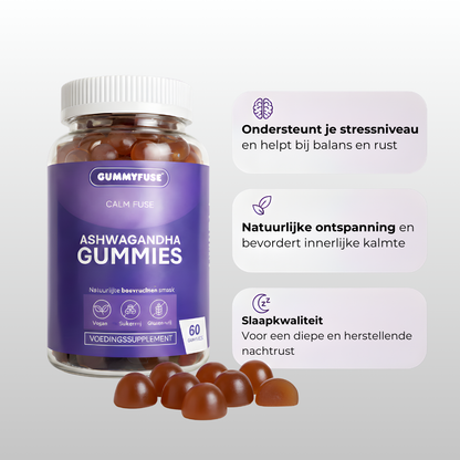 Calm Fuse | Premium Stress Support Gummies met KSM-66®