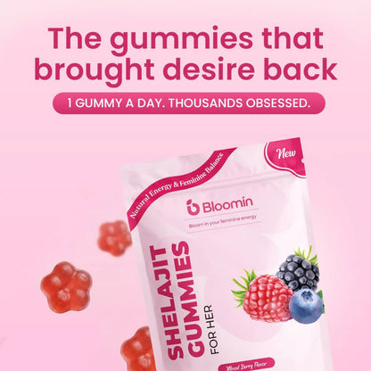 Shilajit Gummies 1000mg + Vitamin C,B6, B12 - 60 Stk